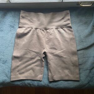 Brown biker shorts